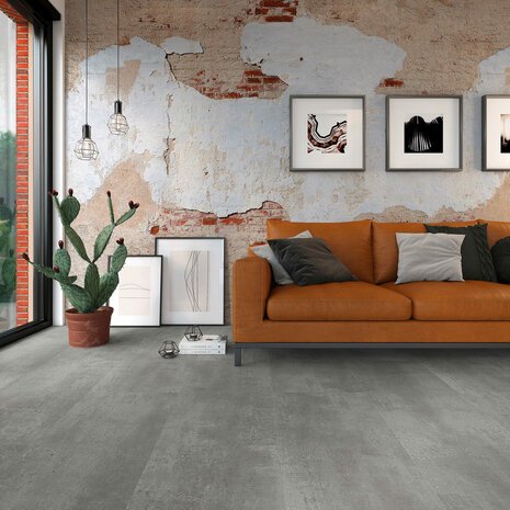 Vinyltegels klik betonlook